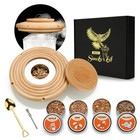 1pc Cocktail Smoker Kit with 4 Flavored Wood Chips for Whiskey & Drinks - NEW