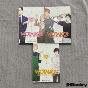 Wotakoi Love Is Hard For An Otaku Manga Vol 1-3 English Lot - Bild 1 von 2