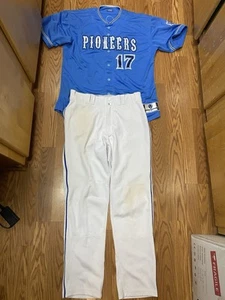 St. Louis Pioneers Game Used Baseball Uniform Set #17 Trikot Hose LCBL - Bild 1 von 15