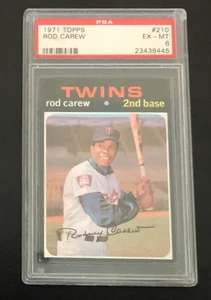 Rod Carew 1971 Topps PSA 6 EX-MT Case is in rough shape - Bild 1 von 2