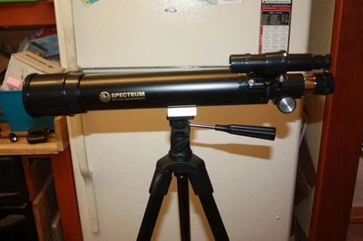 Spectrum Optical 60mm AstroLite Refracting Telescope Kit with Mount & Tripod - Image 1 of 4