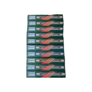 10 X  Crompton Linear Halogen Lamps 500W Tubular Clear R7s 110v 2000Hrs - Picture 1 of 3