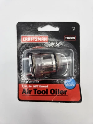 Nuevo engrasador para herramientas neumáticas Craftsman 9-16309, 1/4 pulg. Rosca NPT Foto 1 de 3