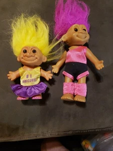 bambole troll russ manicure ed esercizio troll - Foto 1 di 6