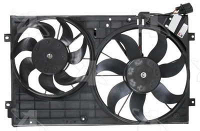 Dual Radiator and Condenser Fan fits 2006-2014 Volkswagen Jetta Rabbit Beetle  F - Image 1 of 3