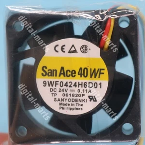 Nuevo ventilador de refrigeración One SANYO 9WF0424H6D01 DC 24V 0.11A 3 PINES #QW - Imagen 1 de 4