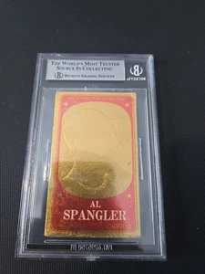 1965 Topps Embossed Baseball Card # 53 Al Spangler - Houston Astros , Autograph - Picture 1 of 18