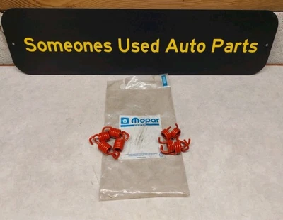 NORS 1957-1958 Plymouth Front & Rear 11" Brake Return Springs 1674078 1674060 57 - Image 1 of 4