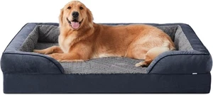 Extra Large Dog Bed, Orthopedic Memory Foam Dog Beds, Washable Dog Bed, G - Picture 1 of 7