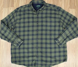 ORVIS FLANNEL CLASSIC FIT 100% COTTON SHIRT GREEN & NAVY Gr. X-LARGE, XL - Bild 1 von 2