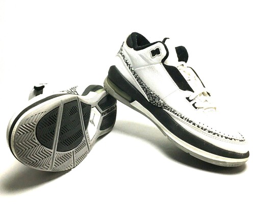 Scarpe da basket vintage Air Jordan Low (GS) da ragazzo taglia 7Y (343110 104) (K 26)