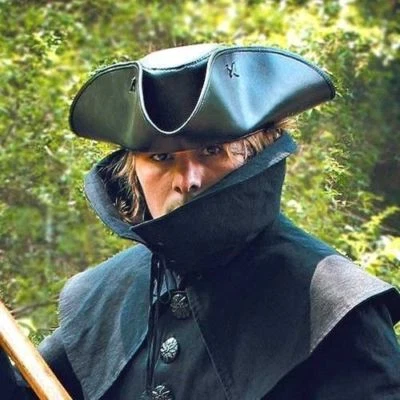 Captain Jack Pirate Tricorn Hat - Image 1 of 3