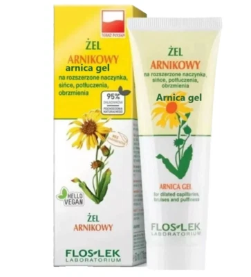 FlosLek, arnica gel for dilated capillaries and bruises, 50ml - Image 1 of 4