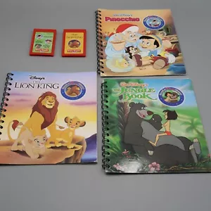 Lote 3 Cartuchos de Libro Biblioteca Libro de Cuentos Disney Pinocho Libro de Cuentos Rey León - Imagen 1 de 6