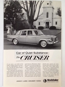 1963 Studebaker Cruiser Print Ad - Picture 1 of 2