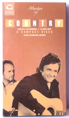 Masters Of Country Music Original Recordings Classic Hits 4 Compact Discs - Image 1 of 4