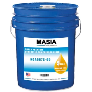 Compair Fluid Force HQ Lubricant - PAO Base - ISO 68 - 8000 Hours - Picture 1 of 8