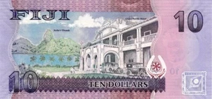 FIJI 10 DOLLARS 2012 P-116 UNC - Bild 1 von 2