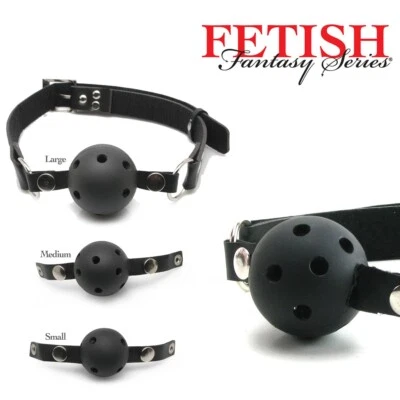 Fetish Fantasy 3 Interchangeable Mouth Ball Gag Beginner SM Bondage Sex Toy - Image 1 of 4
