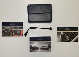 2013 MASERATI QUATTROPORTE OWNERS OPERATOR BOOK MANUAL GUIDE SET W/ CASE OEM - Picture 1 of 7
