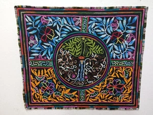 Shipibo aya visions embroidery cloth 388 - Picture 1 of 2
