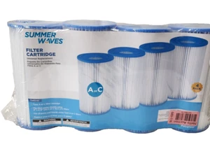 Summer Escapes Filter Cartridge 4 Pack A or C Type - Picture 1 of 6