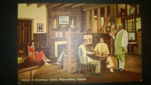 Vintage 1930s,Postcard VIRGINIA, WILLIAMSBURG - Picture 1 of 2
