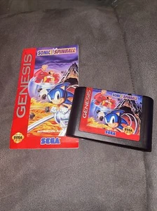 Sonic The Hedgehog Spinball / Pinball SEGA Genesis Game Complete ! - Picture 1 of 4