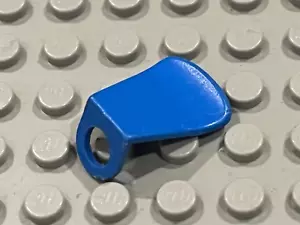 LEGO Castle Blue Minifig Cape Plastic ref 4524/set 6074 6067 6080 6060 6055 1584 - Foto 1 di 1