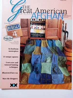 The Great American Afghan 25 Great Designers 25 Unique Designs Features BERELLA - Image 1 of 4