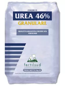 Concime AZOTO Urea 46 % granulare idrosolubile fertirrigazione Kg1-5-25 - Foto 1 di 1