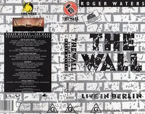 THE WALL - ROGER WATERS - VHS - PAL - N&S - Never played! - Original Oz release - Picture 1 of 2