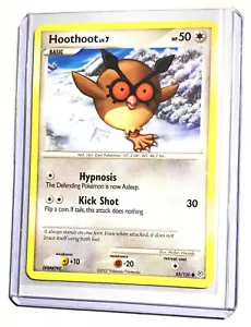 HOOTHOOT - 85/130 - Diamante y Perla - Común - Tarjeta de Pokémon - Casi Nuevo - Imagen 1 de 1