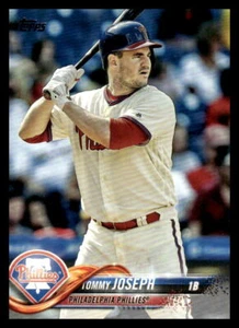 Tarjeta de béisbol Topps Tommy Joseph #583 2018 de los Filis de Filadelfia - Imagen 1 de 2