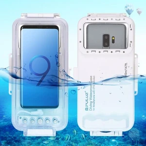 PULUZ 45m wodoodporne etui nurkowe do smartfonów Galaxy / Huawei / Xiaomi / Google - Zdjęcie 1 z 14