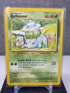 Bulbasaur 44/102  & Ivysaur 30/102- 1999 Base Set - Vintage WOTC Pokémon Card NM - Picture 1 of 4