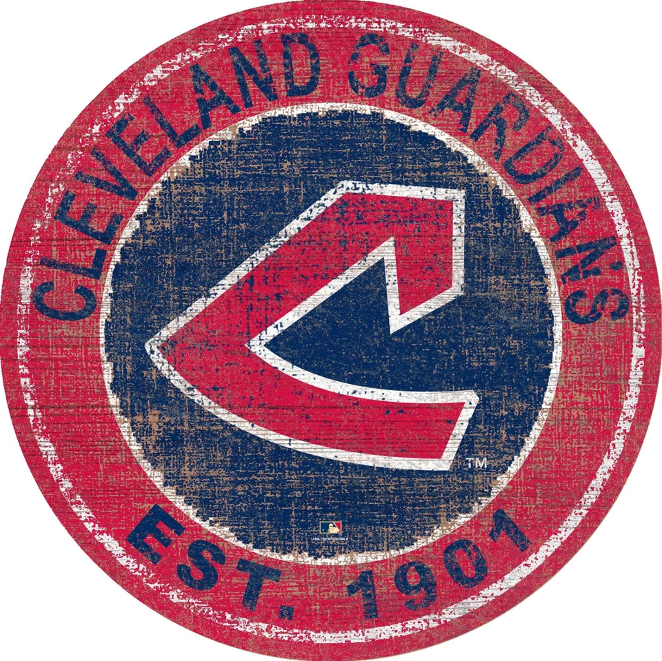 Cleveland Guardians MLB Weather Resistant Vinyl Die Cut Sticker Decal 04 - Image 1 of 1