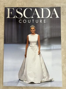 1999 ESCADA Couture Fashion Catalog Book Spring Summer 46 Pages Ed. 9 - Foto 1 di 5