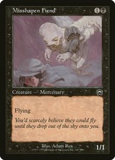 FOIL Misshapen Fiend | MtG Magic Mercadian Masques | English | Near Mint