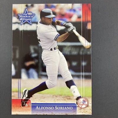 Alfonso Soriano 2002 Leaf Rookies & Stars Card #63 MLB New York Yankees - Image 1 of 2