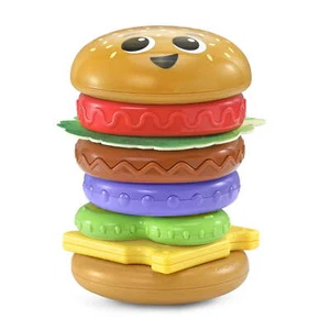 LeapFrog LeapFrog® 4-in-1 Learning Hamburger™ Plastic, Fabric Stacking & Nesting - Picture 1 of 3