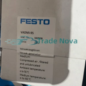 Generador de vacío 1 pieza original FESTO VADMI-95 162508 entrega rápida - Imagen 1 de 6