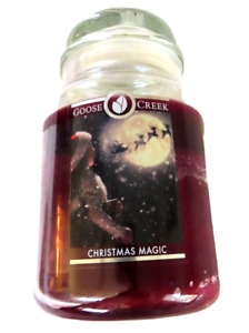 Goosecreek Candle Christmas Magic Large Jar 24 oz Rare Discontinued