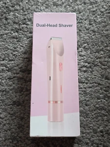 Intimrasierer Damen 2 in 1 Elektrischer Rasierer IPX7 Wasserdicht Rosa NEU OVP - Bild 1 von 3