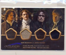 2020 Cryptozoic Outlander Season 1 2 3 4 Oversized Wardrobe Card OS02 45/99