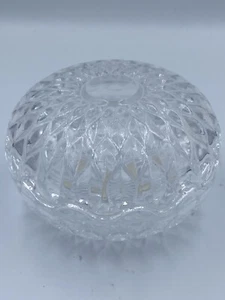 French Crystal Candy Dish Trinket Box Cristal France - Picture 1 of 7