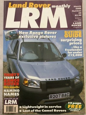 Land Rover Monthly Magazine - March 2000 - 30 Years of Range Rover, Freelander - Image 1 of 3