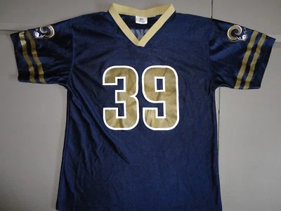 Camiseta deportiva de los St. Louis Rams #39 Steven Jackson del equipo de la NFL para jóvenes con pantalla L 14-16  Foto 1 de 4