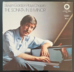 Steven Gordon Plays Chopin '78 Reference Recordings 45 rpm Audiophile TAS NM- - Picture 1 of 5