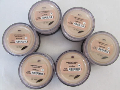 BareMinerals Foundation Medium Matte 1.5g Travel Size Lot Of 6 Sale - Image 1 of 3